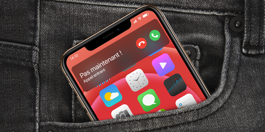 #Handy in die Tasche