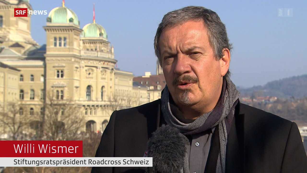 Medialer Druck gegen die Abschwächungen